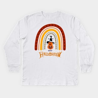 I Wish It Was Halloween Forever... Kids Long Sleeve T-Shirt